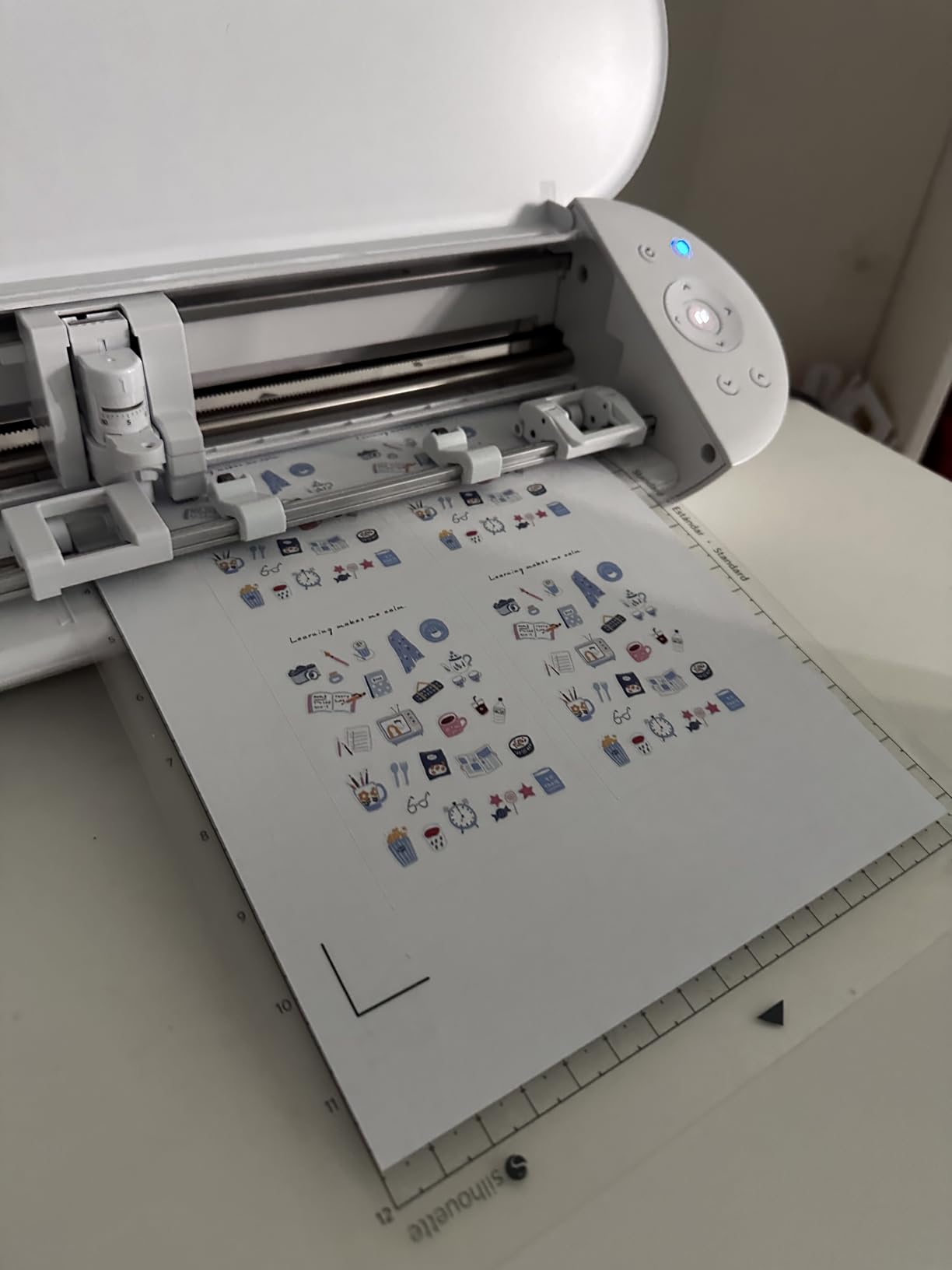 Silhouette Portrait 4 - 9 inch Vinyl Cutting Machine with Studio Software, PixScan, Electric Tool and ES Mat Compatible customer photo 1