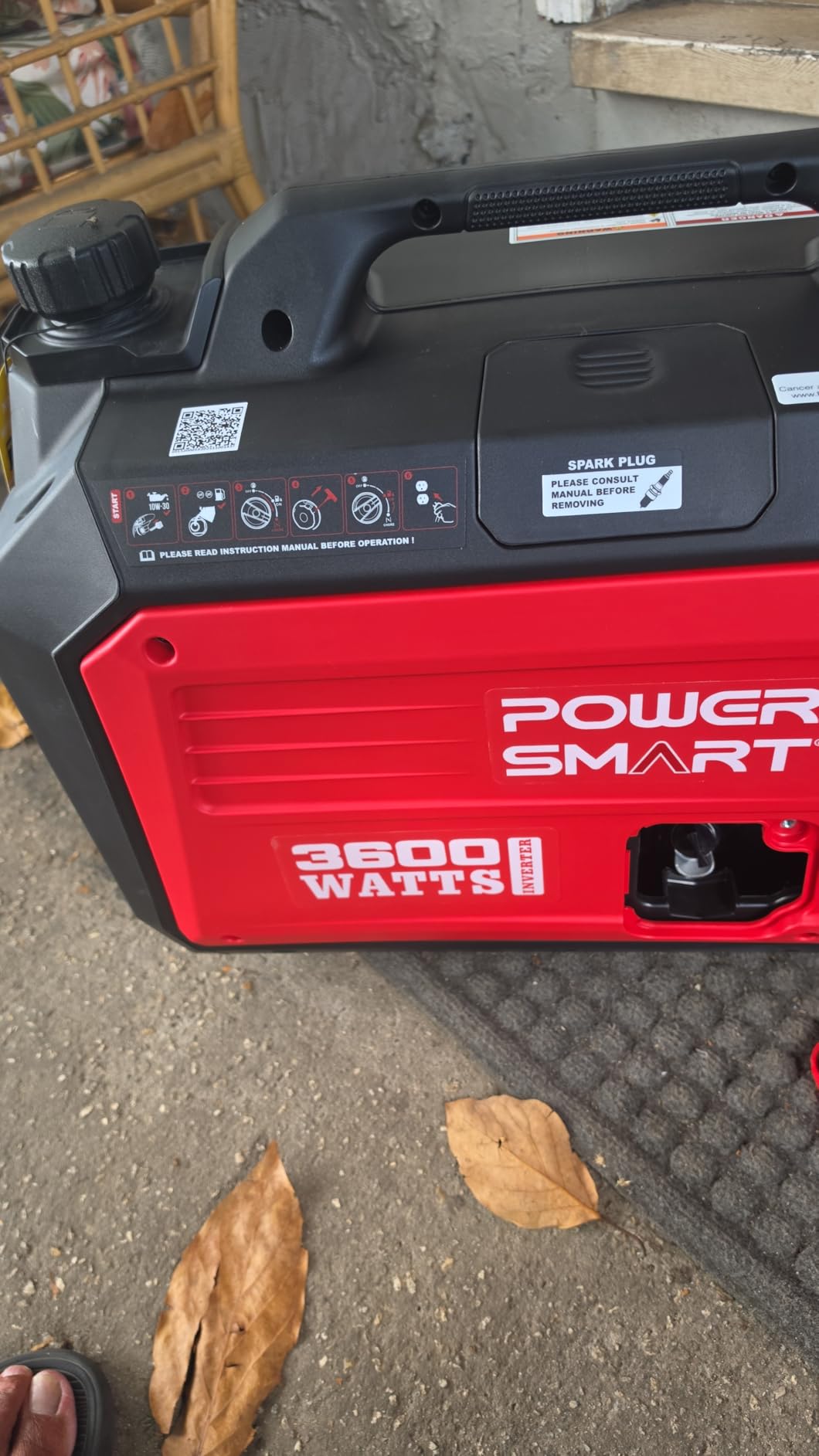 PowerSmart 3600 Watt Portable Inverter Generator for Camping or Home Use | Long Runtime, Super Quiet customer photo 2