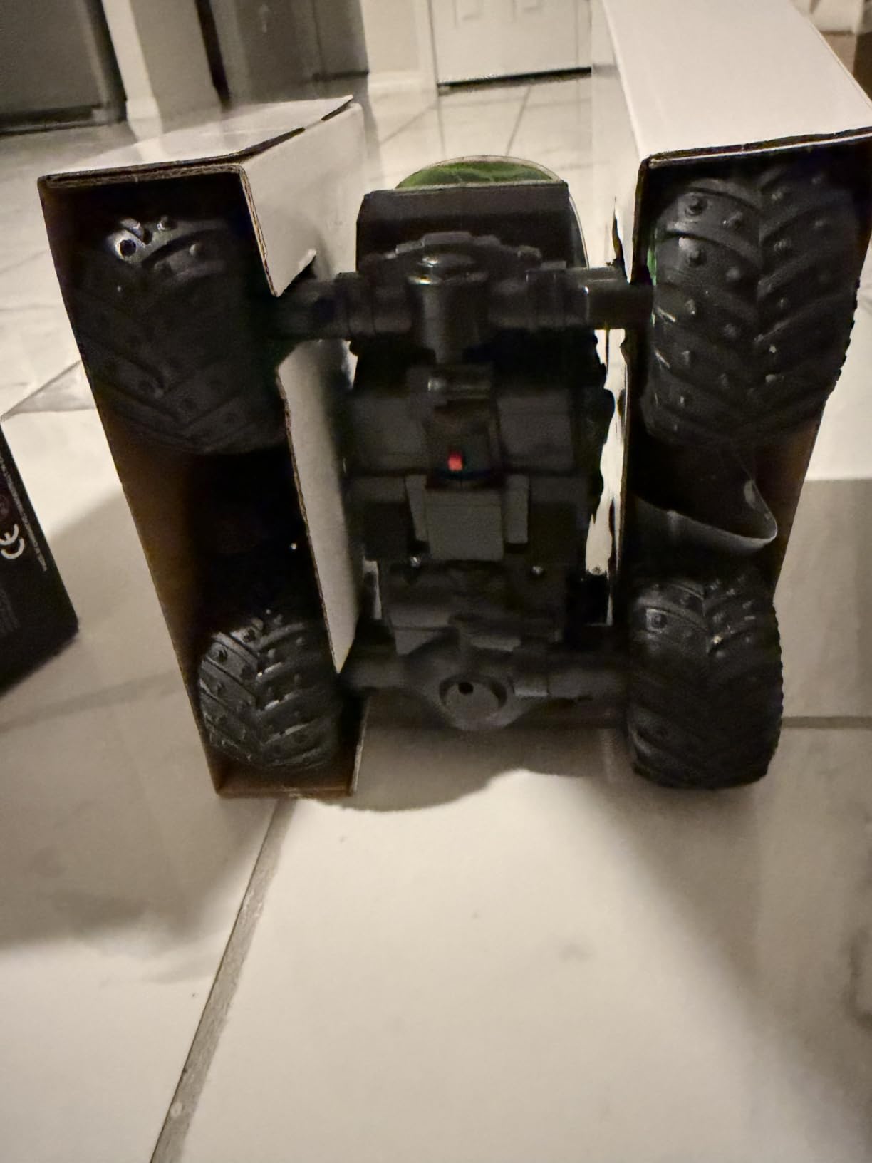 BEZGAR Monster Truck Toys, 1:20 Remote Control Car with Light & Music | Green Dinosaur Toys for Kids, RC Truck with 360° Spins and Drifting, Toy Car Gifts for Boys, Battery Life of 20 Minutes customer photo 1