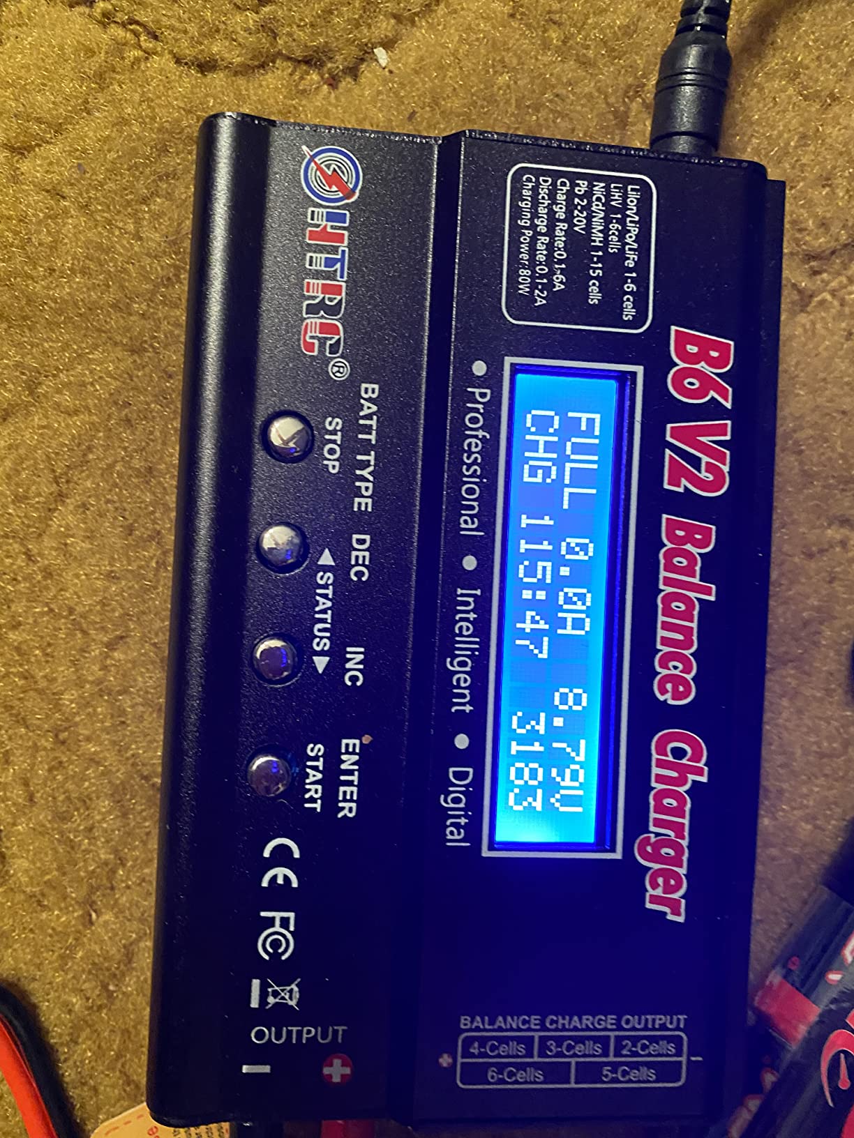 LiPo Battery Charger Dual 10A Fast Balance Charger Discharger for RC Car | Large Screen Battery Charger for 1-6S LiPo LiHV Li-ion LiFe 1-15S NiCD NiMH 2-20V PB Smart Batteries RC Car Aircraft Drone customer photo 1