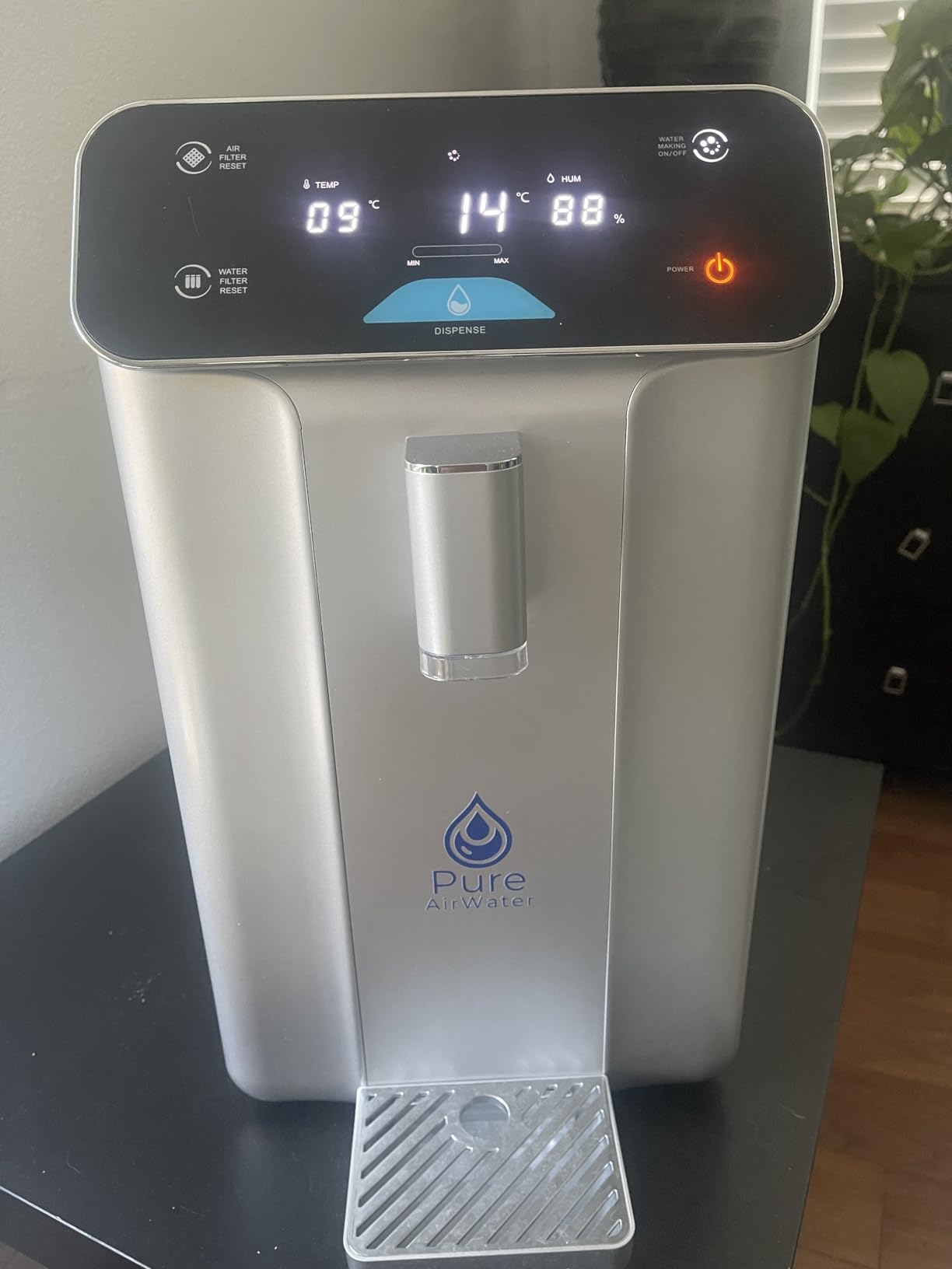 Atmospheric Water Generator/Pure AirWater A10/Make Water from Air | No Plumbing, No Tap Water Needed /for Home, RV, Boat, Off-Grid or Emergencies/2.64 Gallon (10L) customer photo 2