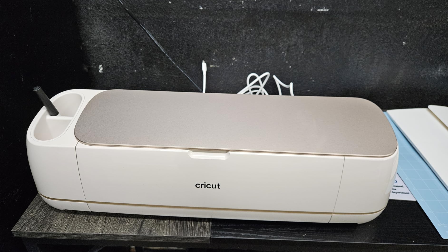 Cricut Maker 4 - Smart Cutting Machine (Seashell) | Digital Content Bundle customer photo 1