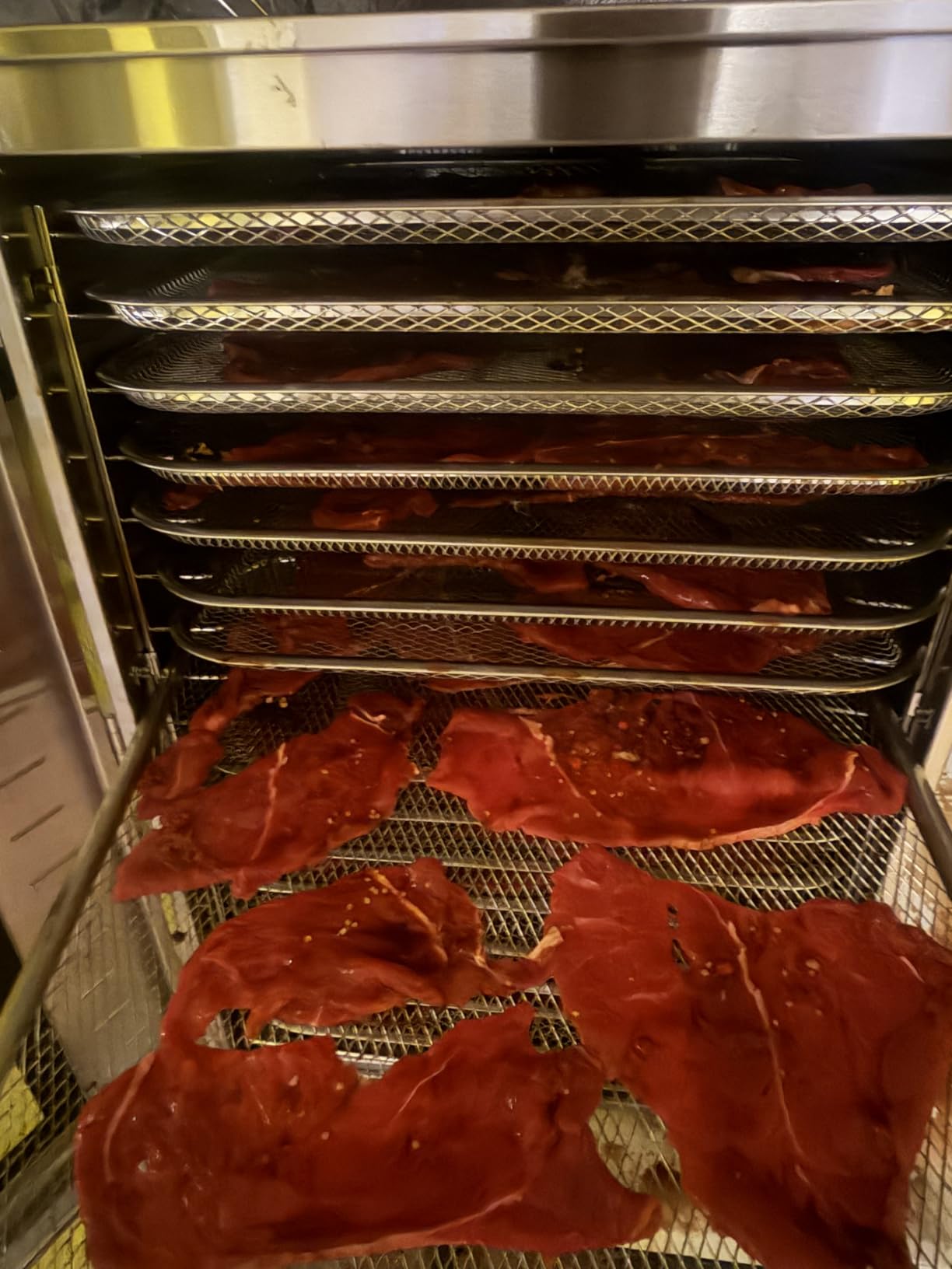 Commercial Food-Dehydrator Machine 16 Trays 27.28ft² Large Food Dryer 1500W customer photo 1