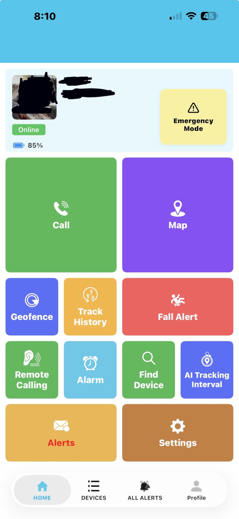 SecuLife Medical Alert Pendant for Seniors, Auto Fall Detection, GPS, 2-Way Calling, No Contract customer photo 2