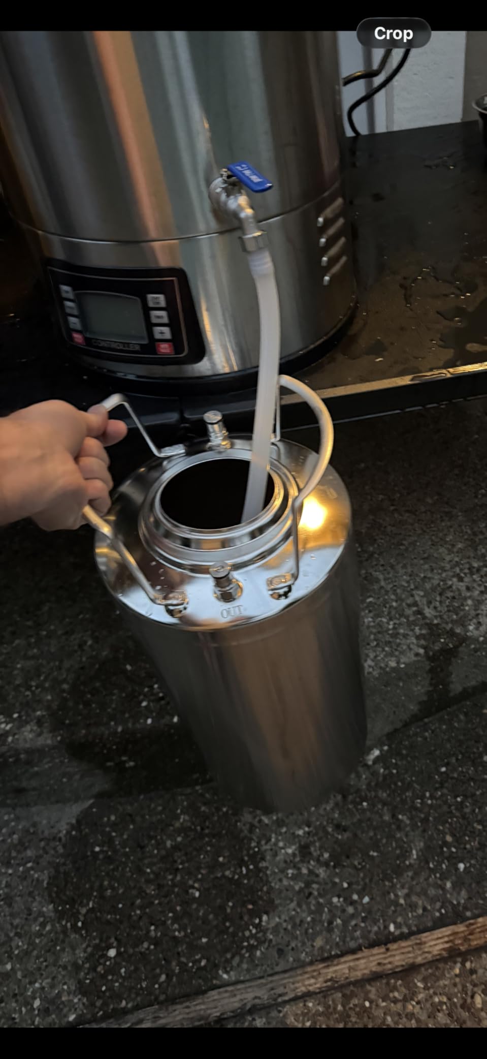 VEVOR Beer Brewing Equipment, 8 Gal/30L 304 Stainless Steel Home Beer Brewer, 1500W All-in-One Home Brewing Kit with Tall strainer, Integrated Inner Barrel & Reinforced Handle customer photo 2