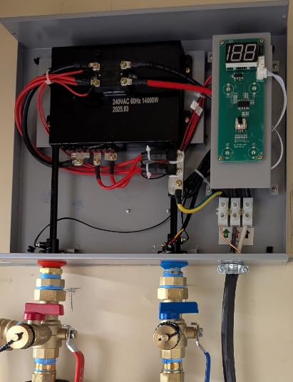 ThermoMate 36kW Tankless Water Heater Electric Max 8.0 GPM, ETL Certified 240 Volt On Demand Instant Hot Water Heater, Self-Modulating Endless Hot Water for Whole House customer photo 1