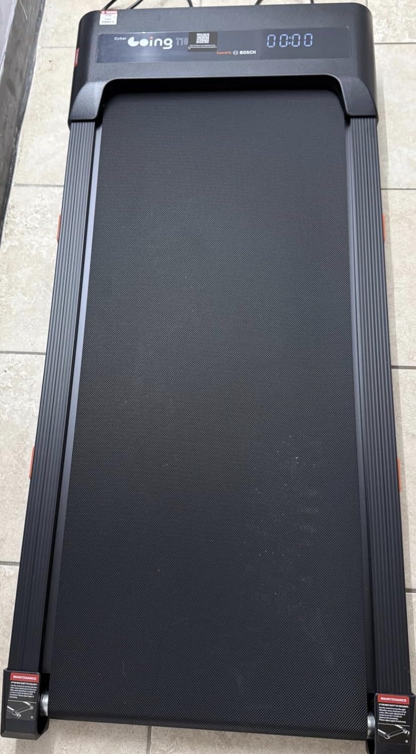 Cybergoing T10 Walking Pad Treadmill Powered By Bosch, Under Desk Treadmill, Fixed 7% Manual Incline, Up to 4 MPH, 2.5HP, 300lb Capacity, App + Remote, 15x36 Belt, Treadmills for Home customer photo 2