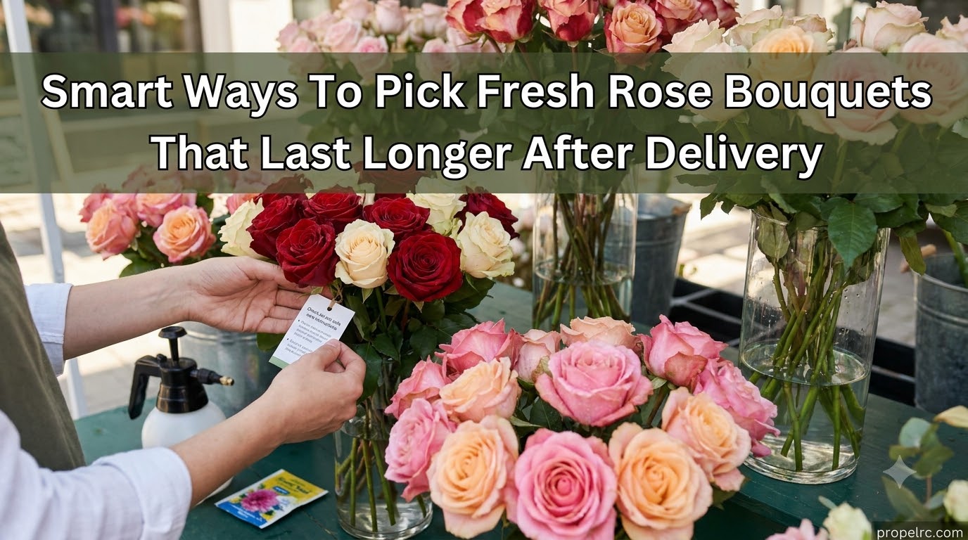 Smart Ways To Pick Fresh Rose Bouquets That Last Longer After Delivery