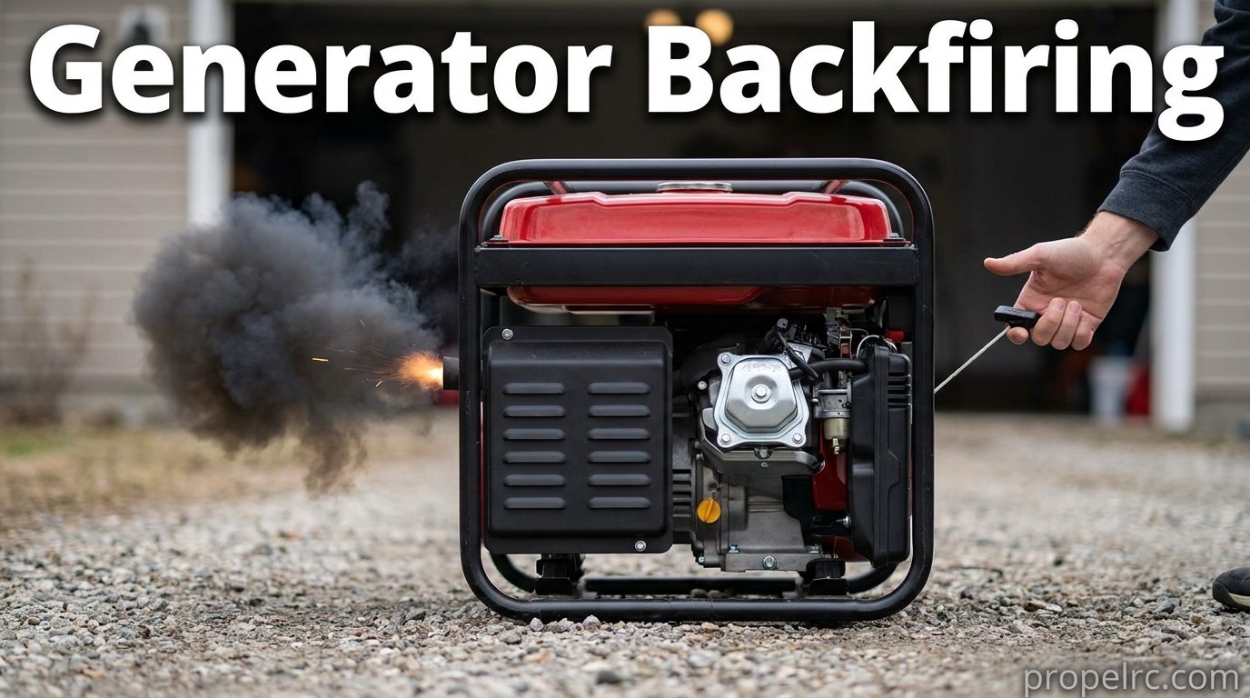 Generator Backfiring: Causes, Fixes & Prevention (July 2026)