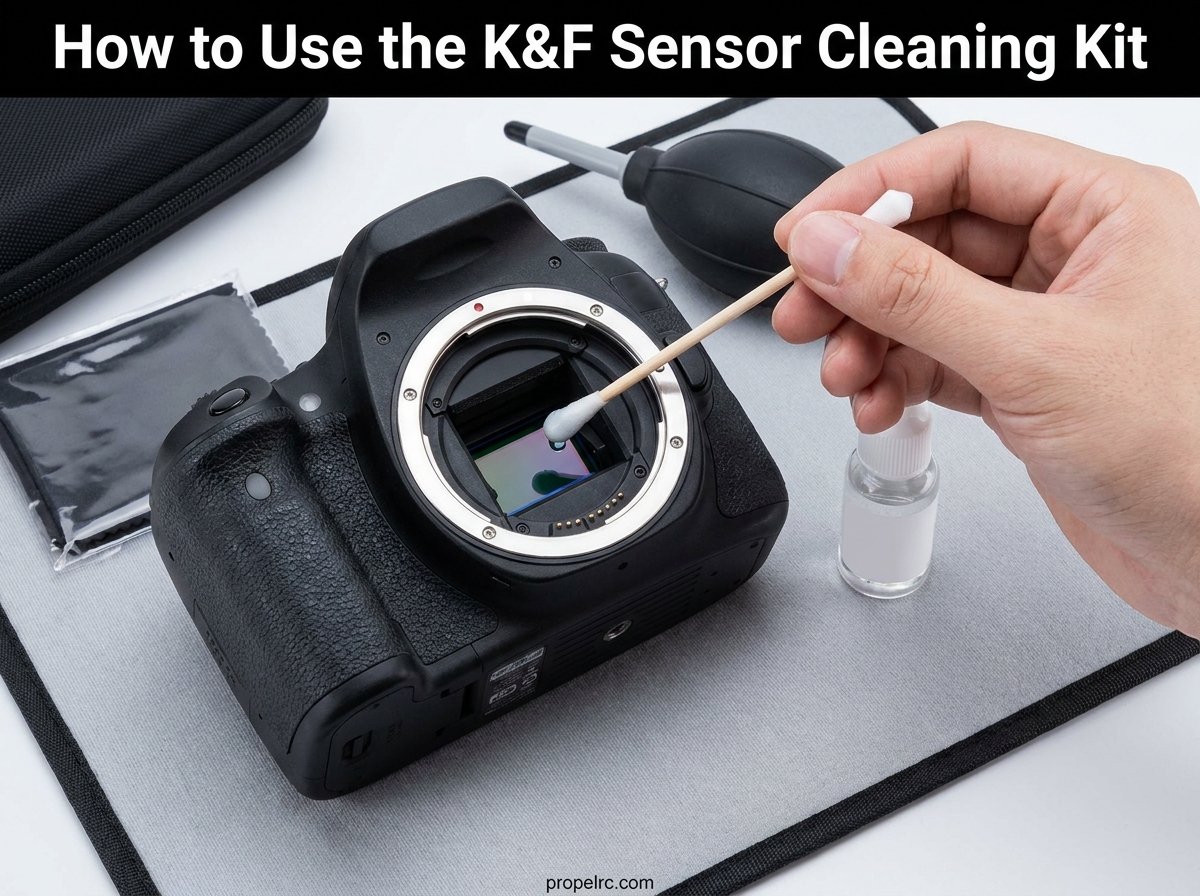 How to Use the K&F Sensor Cleaning Kit: Step-by-Step Guide 2026
