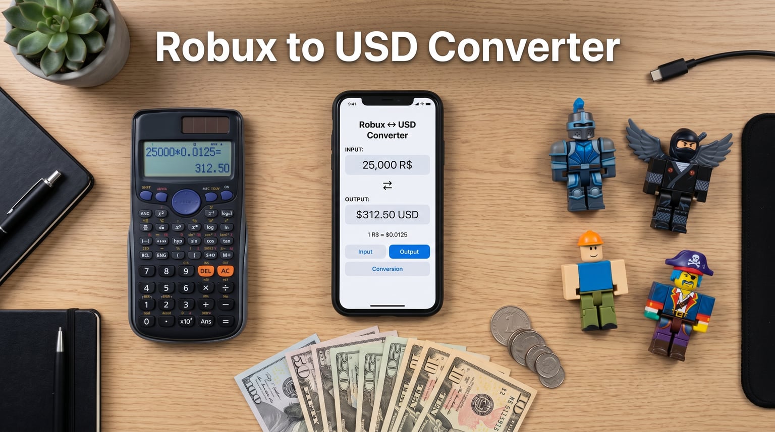 Robux to USD Converter – DevEx Rate Calculator July 2026