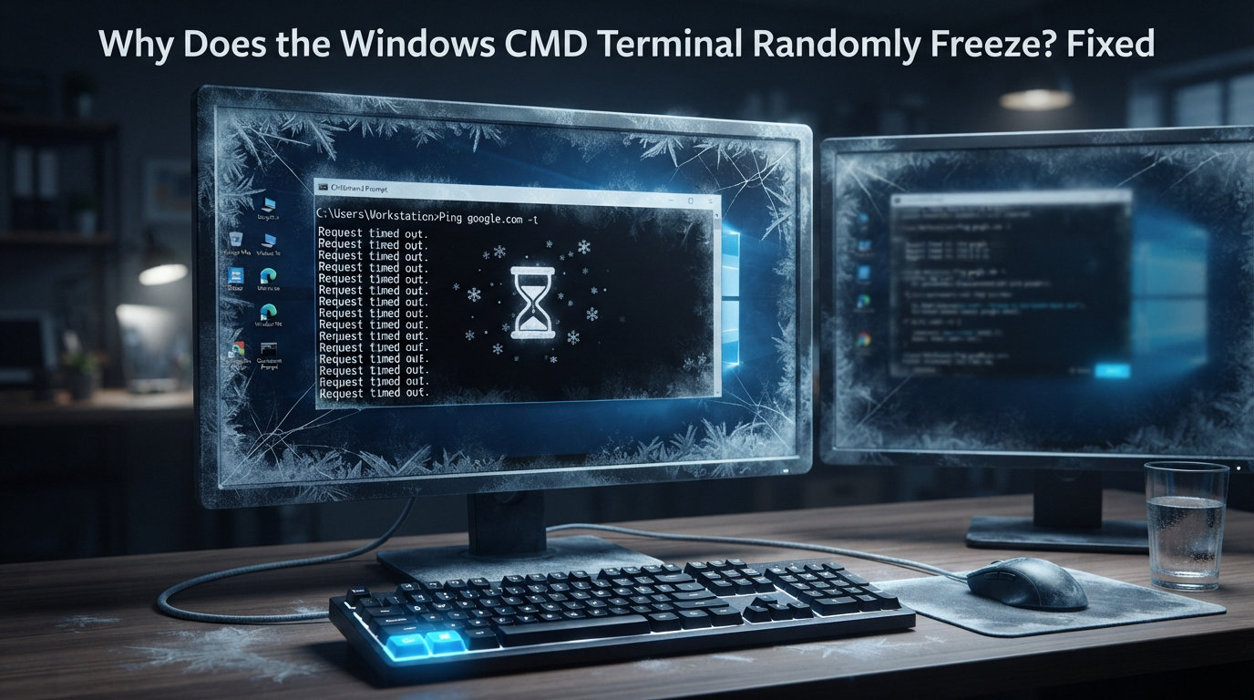 How To Fix Windows CMD Terminal Randomly Freeze? (2026)
