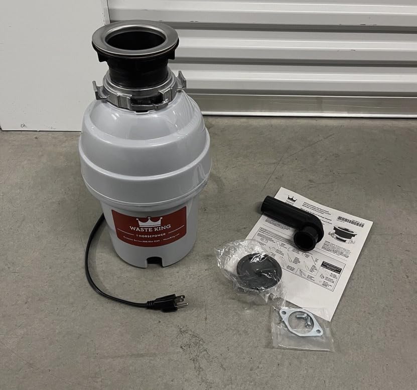 Waste King Garbage Disposal for Kitchen Sink with Power Cord, Food Waste Disposer, L-8000 customer photo 1