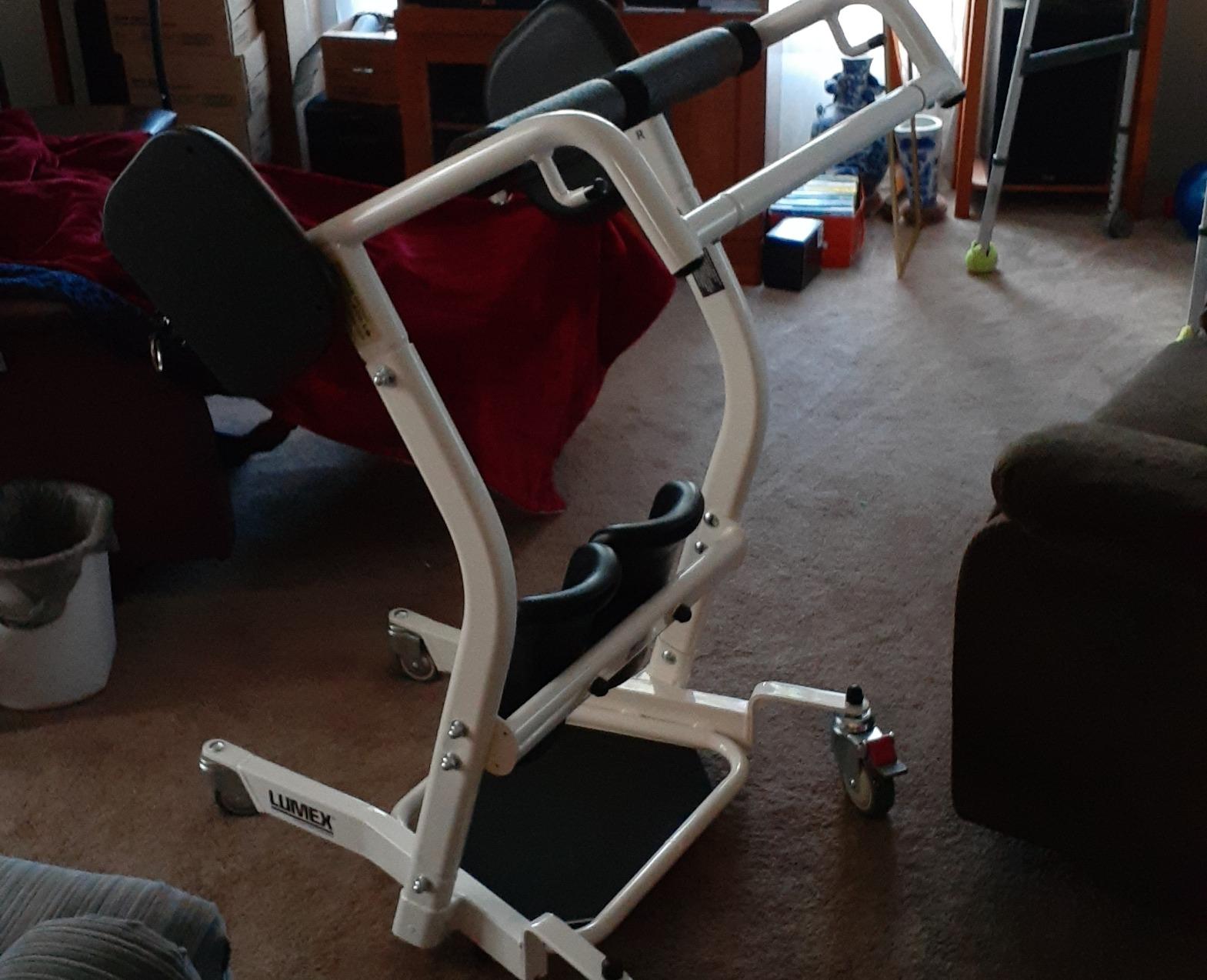 Lumex LF1600 Stand Assist, Sit to Stand Patient Lift for Elderly Seniors customer photo 1