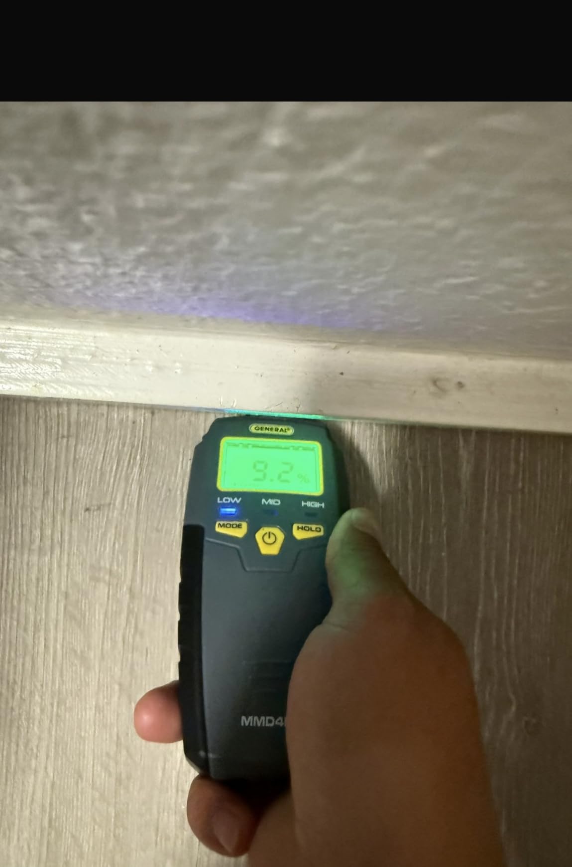 General Tools MMD4E Moisture Meter for Wood, Walls & Water Leak Detection | Pinless wood moisture meter customer photo 2