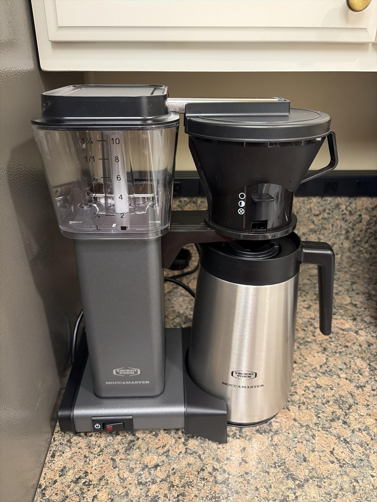 Technivorm Moccamaster 79112 KBT Coffee Brewer, 40 oz, Polished Silver customer photo 1