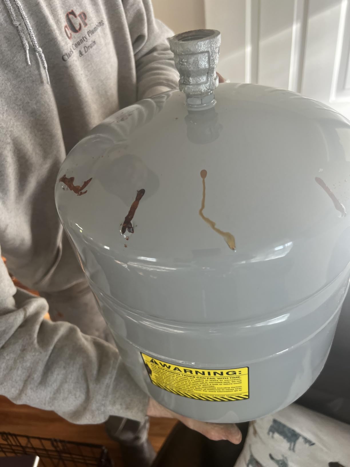 Watts ETX-30 4.5 Gal Carbon Steel Expansion Tank Hydronic Heating 75psi customer photo 1