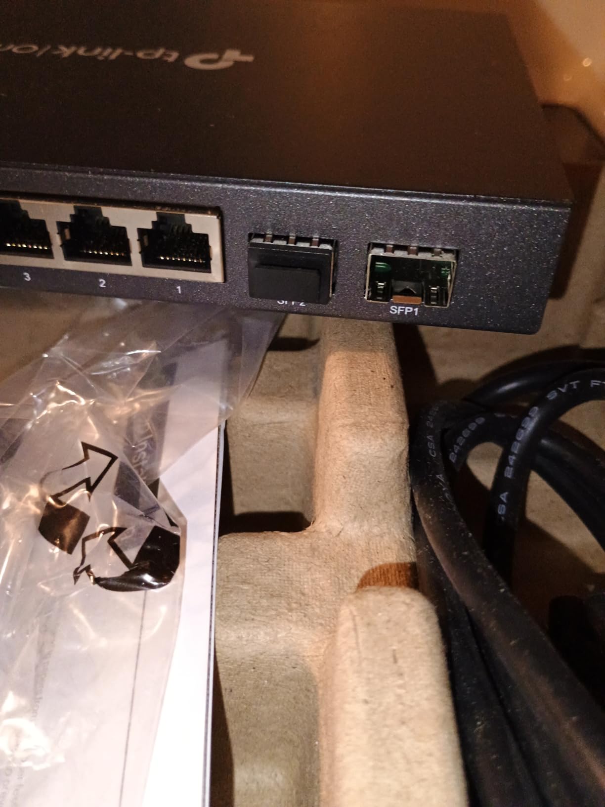 TP-Link TL-SG2210P V3 | Jetstream 8 Port Gigabit Smart Managed PoE Switch | 8 PoE+ Ports @61W, 2 SFP Slots customer photo 1