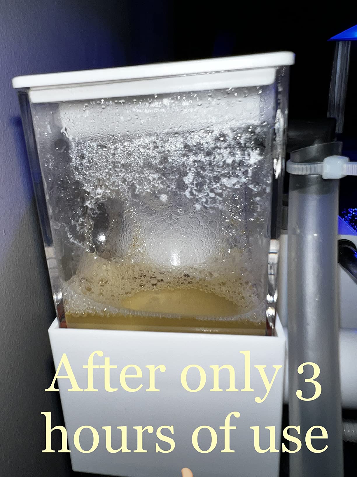 M-50 Mini Hang-on External Protein Skimmer, 53 Gallon customer photo 2