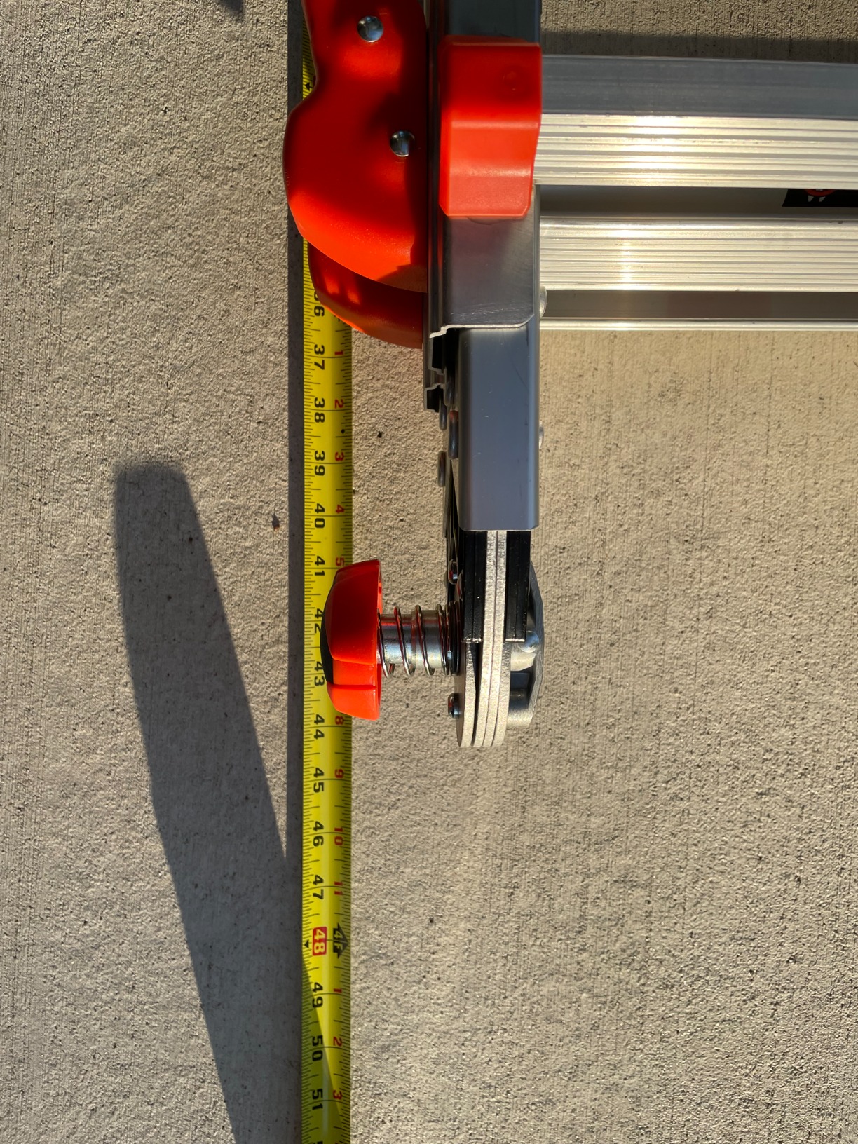 Little Giant Velocity, Aluminum Ladder, 26 ft Reach, 15426-001 | Telescoping Multi-Position Ladder with Extension, A-Frame, 90-Degree & Trestle Modes, Tip & Glide Wheels, 300 lbs. Rating customer photo 2