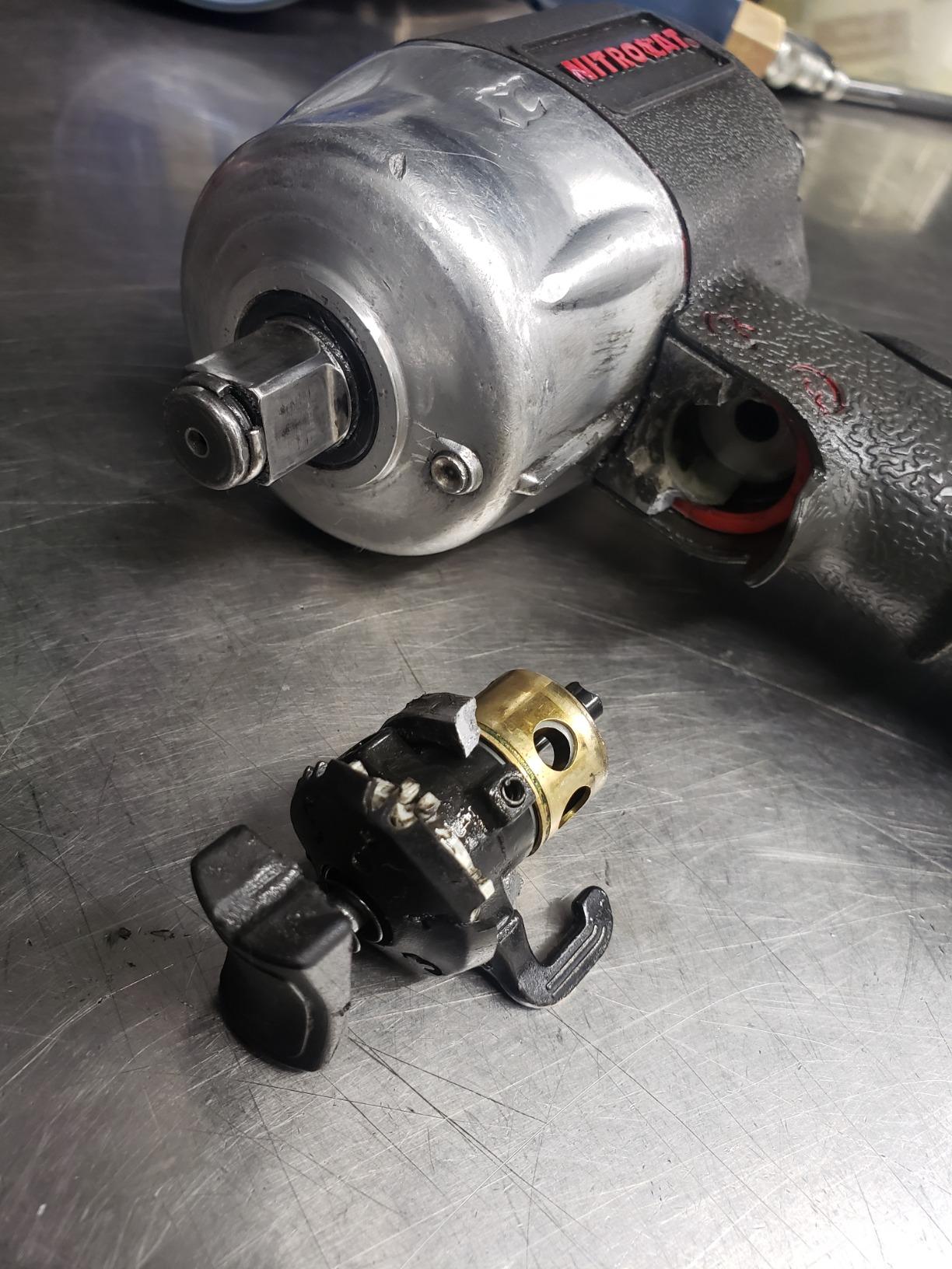 AIRCAT Pneumatic Tools 1056-XL 1/2-Inch NITROCAT Composite Compact Impact Wrench | 550 ft-lb Max Torque, Quiet Operation at 85 dBA, Ergonomic Grip customer photo 1