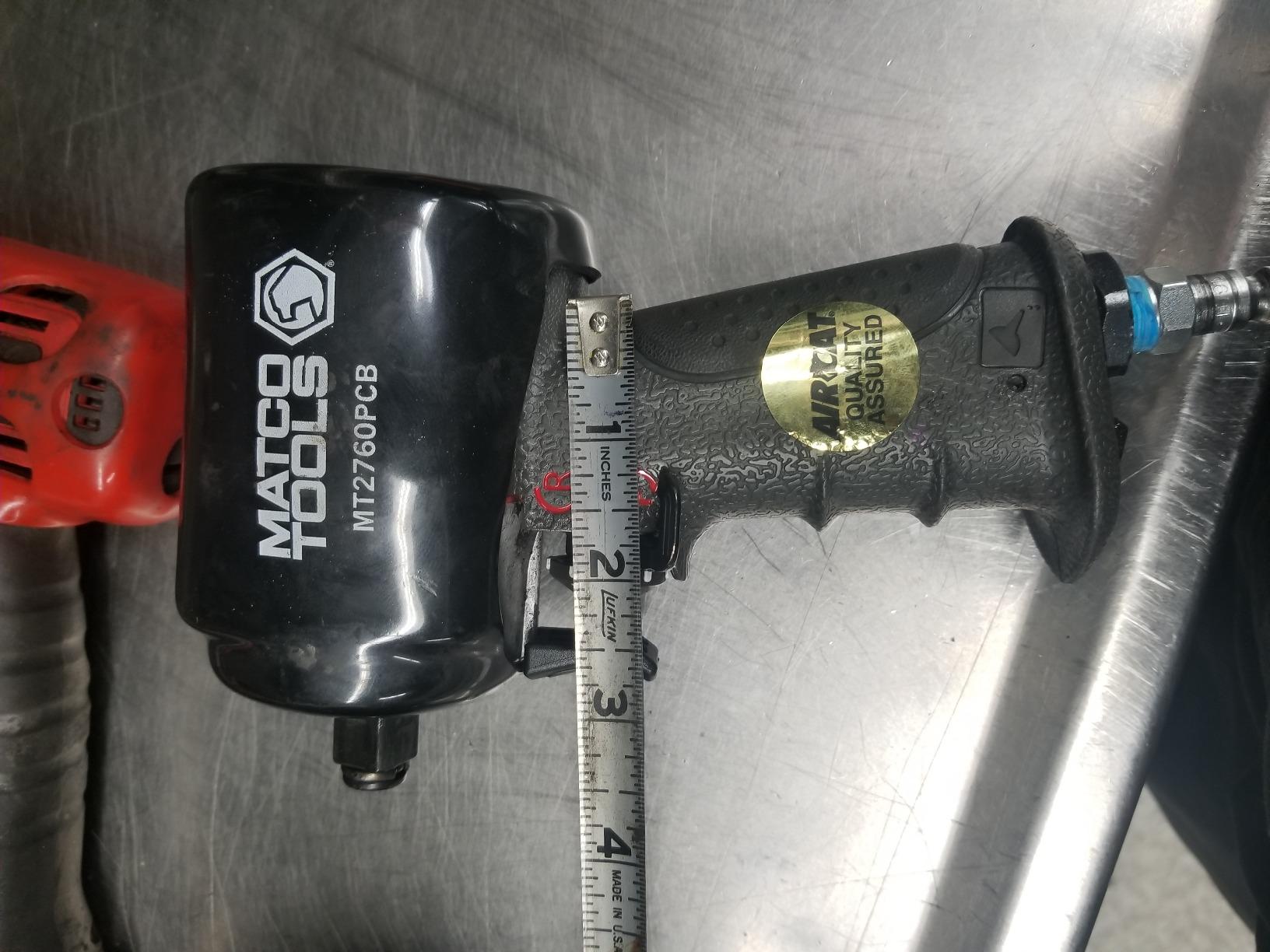 AIRCAT Pneumatic Tools 1056-XL 1/2-Inch NITROCAT Composite Compact Impact Wrench | 550 ft-lb Max Torque, Quiet Operation at 85 dBA, Ergonomic Grip customer photo 2