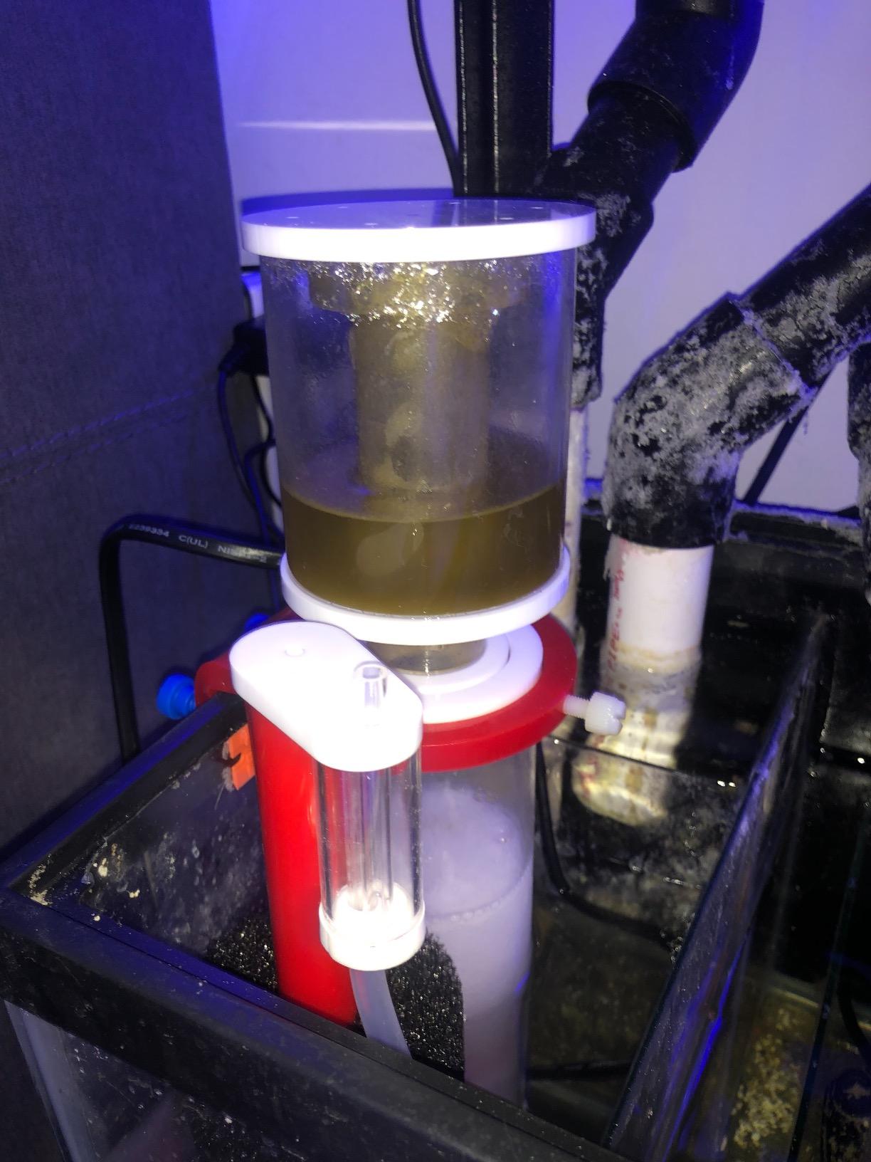RDC 150 Hang On Protein Skimmer for Saltwater Aquarium, Internal Needle Wheel Skimmer 7.8W Red Devil SP1 Pump, Quiet Filtration System for Marine Reef Coral Tank up to 40 Gallon customer photo 2