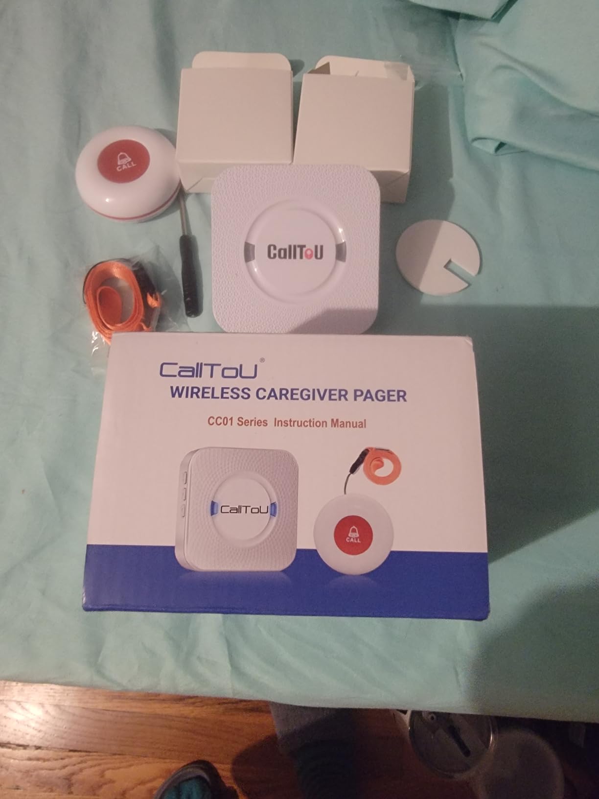 CallToU Wireless Caregiver Pager Call Button Call Bell Medical Alert System customer photo 1