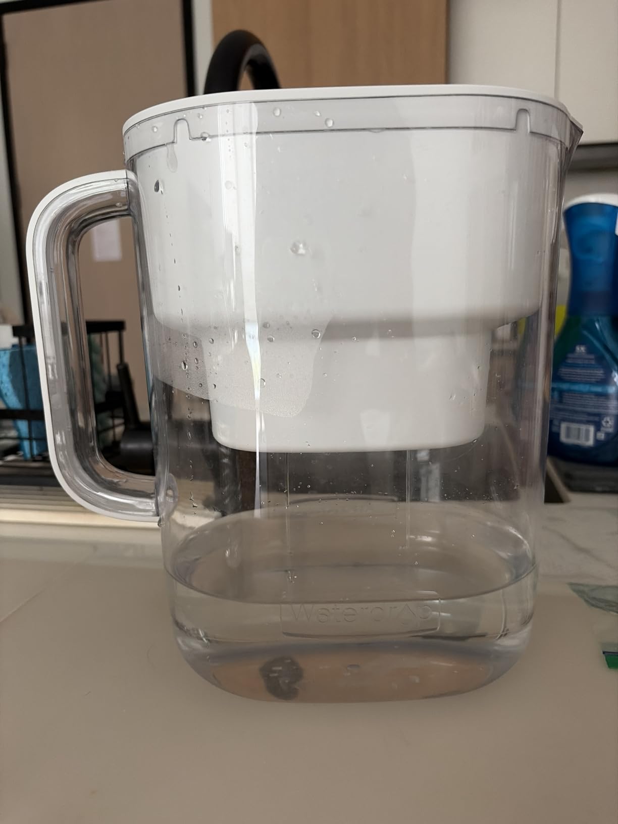 Waterdrop PT-07B Water Filter Pitcher, 10-Cup, NSF Certified, Blue | 200-Gallon Long-Life Filter, Improves Coffee & Tea Taste, Reduces PFOA/PFOS and Chlorine, 5X Longer Filter Life customer photo 2