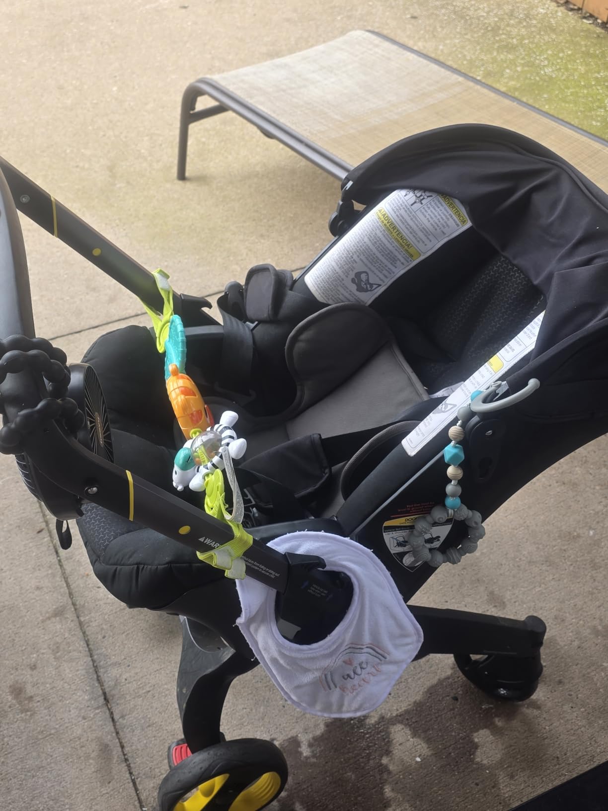 Doona Car Seat & Stroller, Nitro Black - All-in-One Travel System customer photo 1