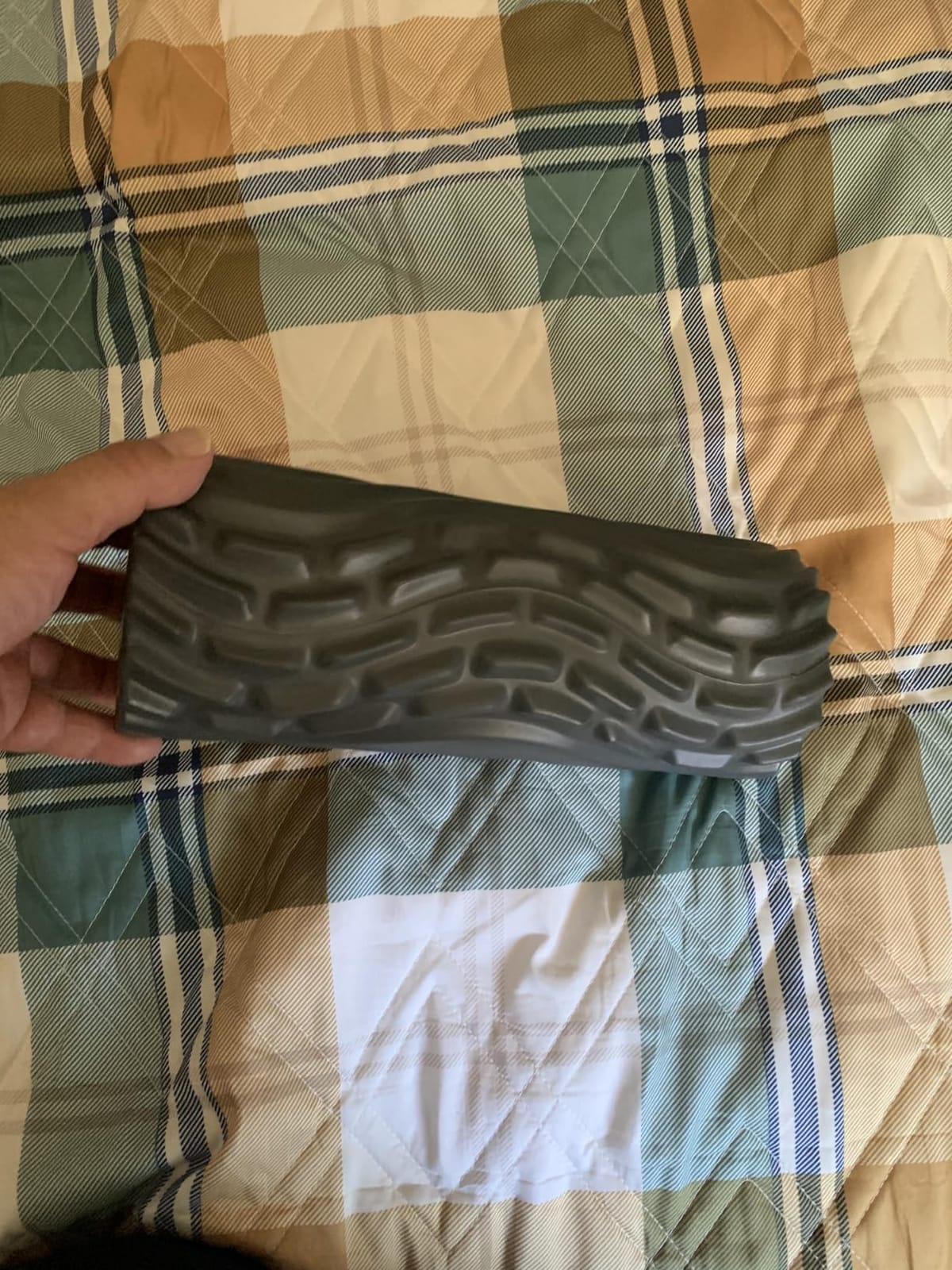 FITINDEX Vibrating Foam Roller for Exercise, 5 Vibration Speeds, Rechargeable | Yoga Roller, Electric Roller for Deep Tissue Massage, Massage Foam Roller for Back, Legs & Shoulders, FSA Eligible HSA customer photo 1