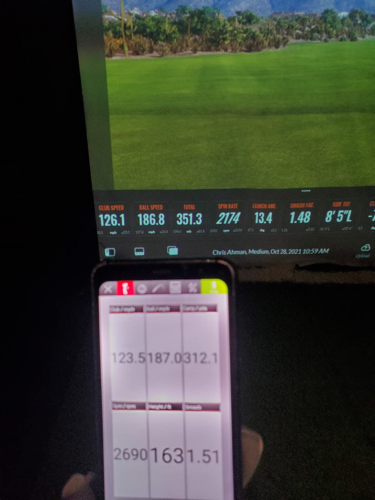 FlightScope Mevo - Portable Personal Launch Monitor for Golf customer photo 2