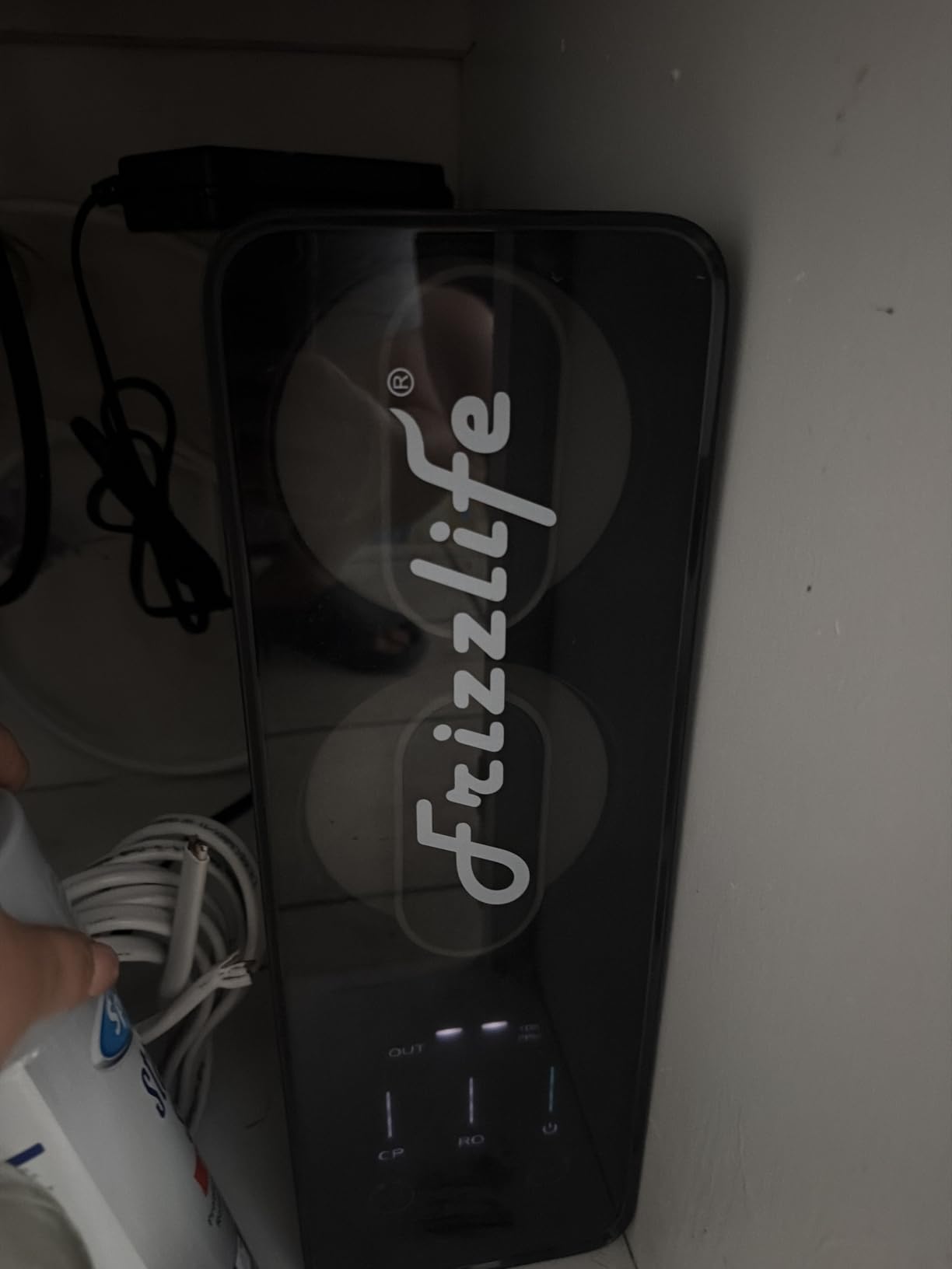 Frizzlife Reverse Osmosis Water Filter - Alkaline Mineral pH+, NSF/ANSI 58&53&42&372 Standard, 600GPD Tankless RO Reverse Osmosis System, Under Sink, 2:1 Pure to Drain, Reduce FPAS/PFOA, PD600-TAM3 customer photo 2
