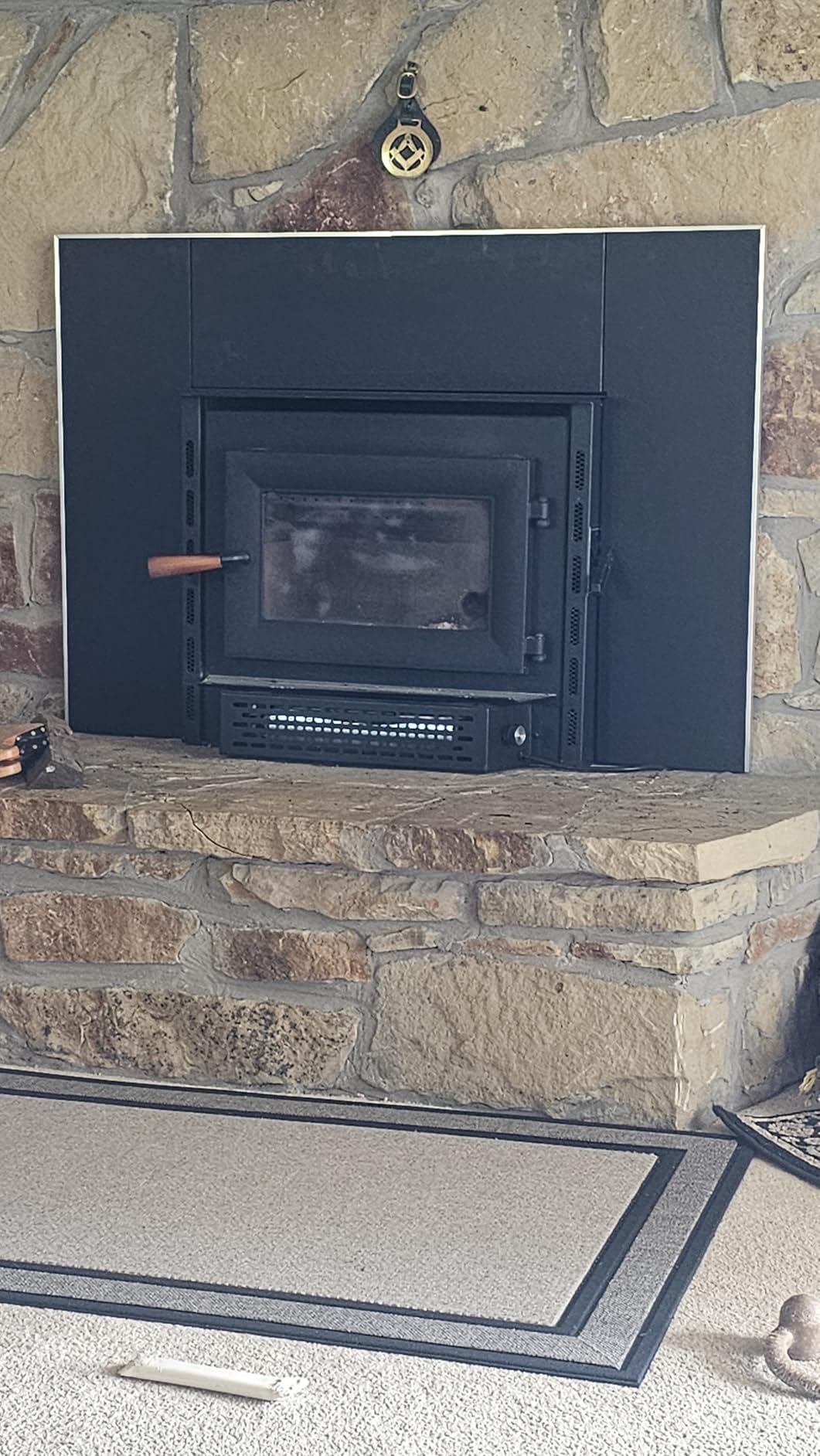 Ashley Hearth AW1820E 1,200 Sq. Ft. Wood Stove Insert, Black | Freight Shipping Required customer photo 2
