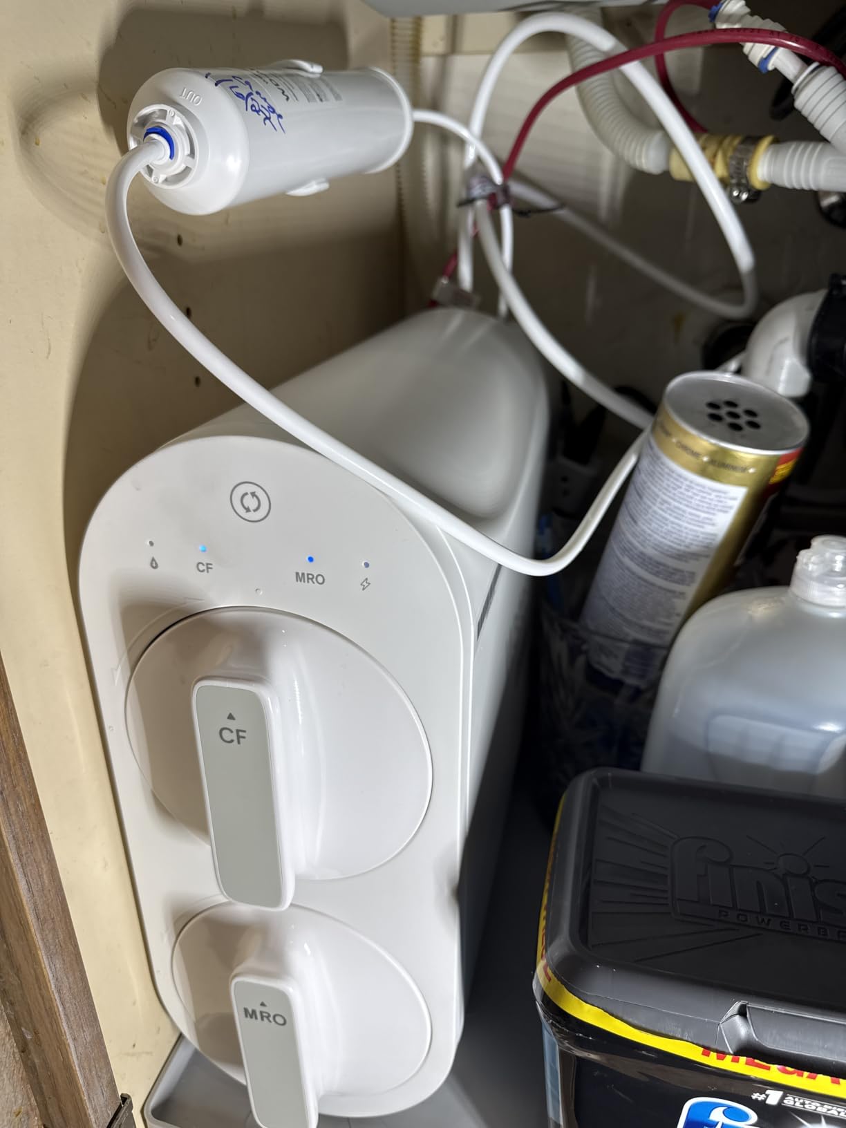 Waterdrop G2P600 Under-Sink RO System, 600 GPD Tankless RO Water Filtration | 7 Stage RO Water Filtration, NSF/ANSI 372 Certified, 2:1 Pure to Drain, TDS Reduction customer photo 1