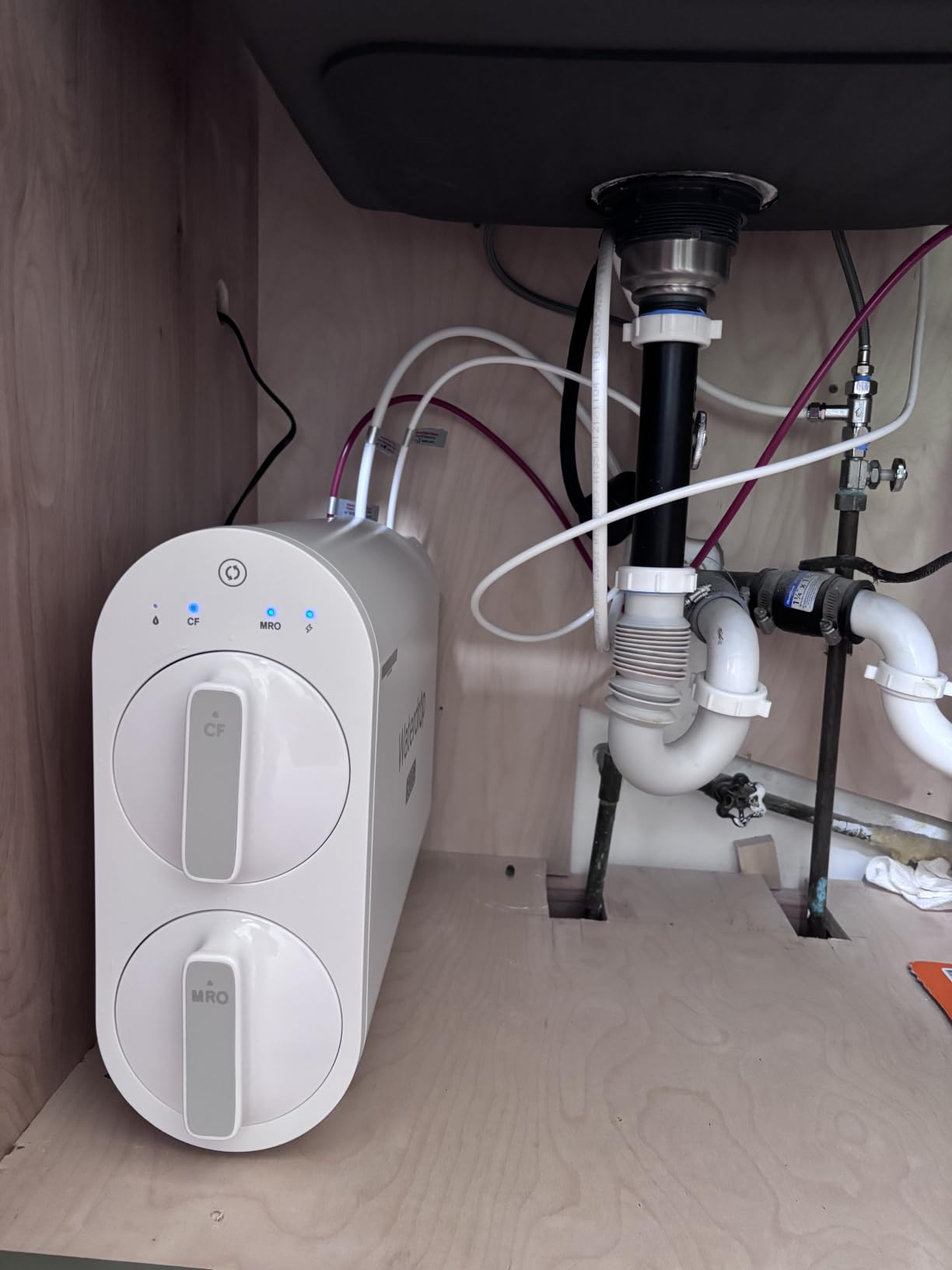 Waterdrop G2P600 Under-Sink RO System, 600 GPD Tankless RO Water Filtration | 7 Stage RO Water Filtration, NSF/ANSI 372 Certified, 2:1 Pure to Drain, TDS Reduction customer photo 2