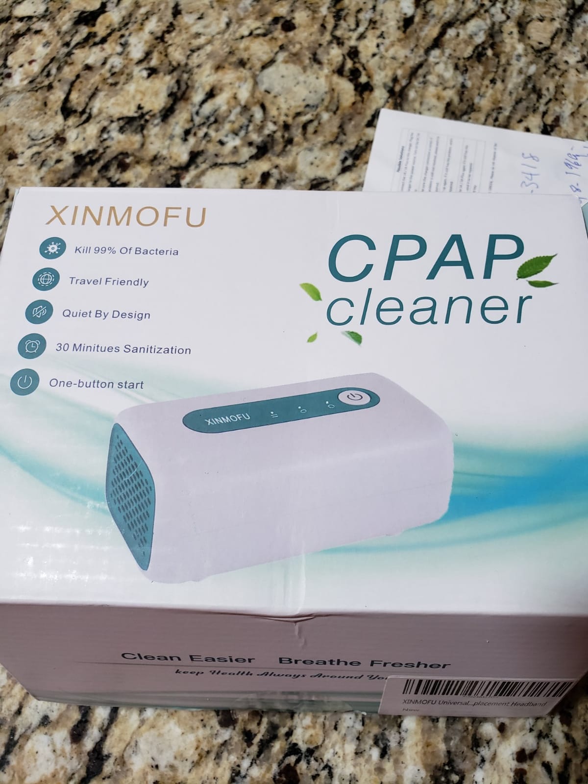 iSonic CPAP Ultrasonic Cleaner - Deep Cleaning for CPAP Masks, Hoses & Sleep Apnea Accessories (Medium) customer photo 2