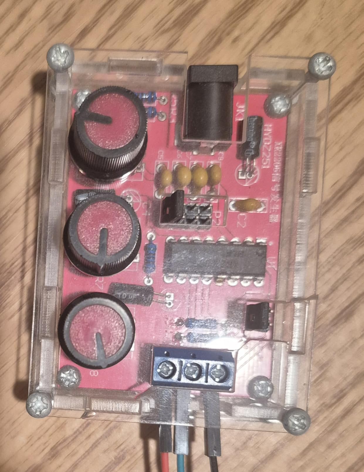 Weewooday Xr2206 Function Signal Generator Frequency Module Kit, 1 Piece | Sine Triangle Square Output Adjustable 1hz-1mhz, 9-12v Direct Current Input customer photo 1