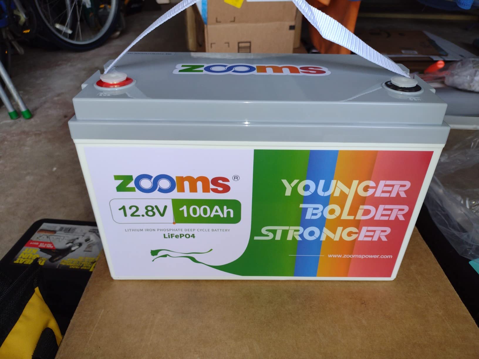 Redodo 12V 100Ah LiFePO4 Battery, Group 31, for RV, Marine customer photo 2