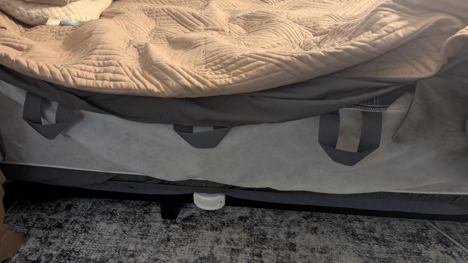 Bed Sensor Alarm and Fall Prevention for Elderly/Dementia, Caregiver Pager Motion Sensor Alert customer photo 1