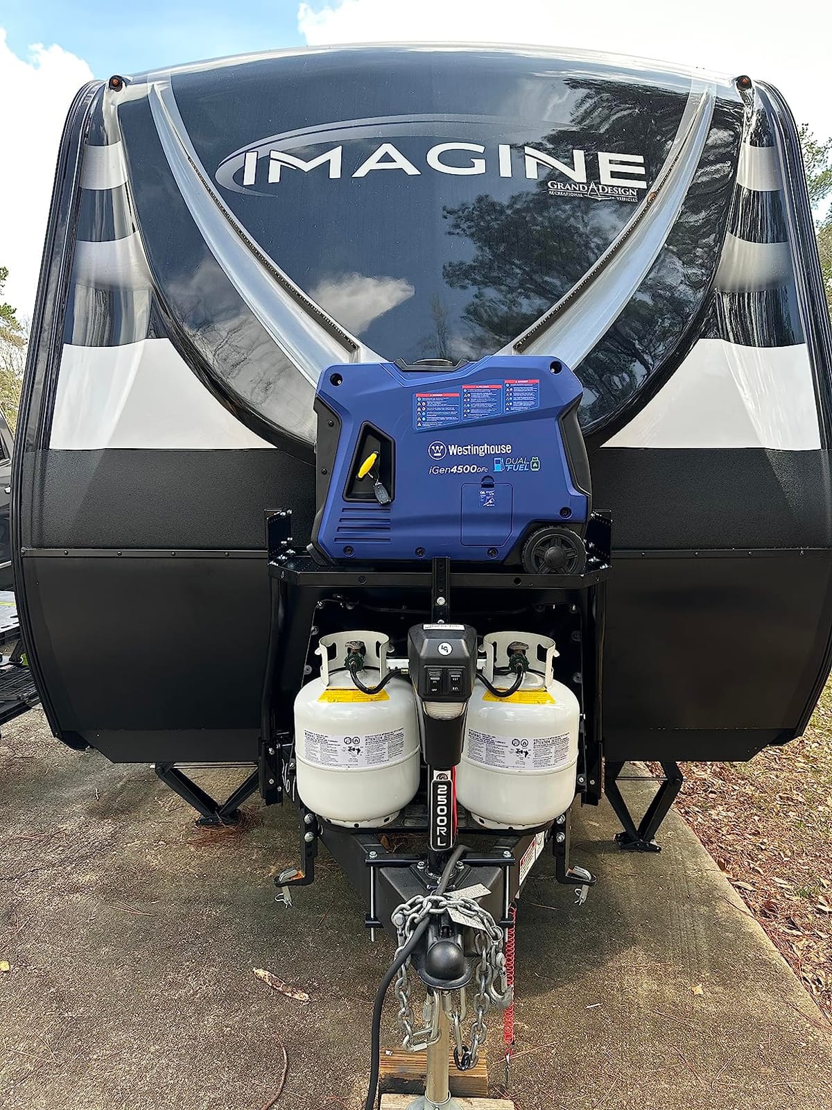 Westinghouse 5000 Peak Watt Super Quiet Dual Fuel Portable Inverter Generator, Remote Electric Start, Gas & Propane Powered, RV Ready, CO Sensor, Parallel Capable customer photo 2