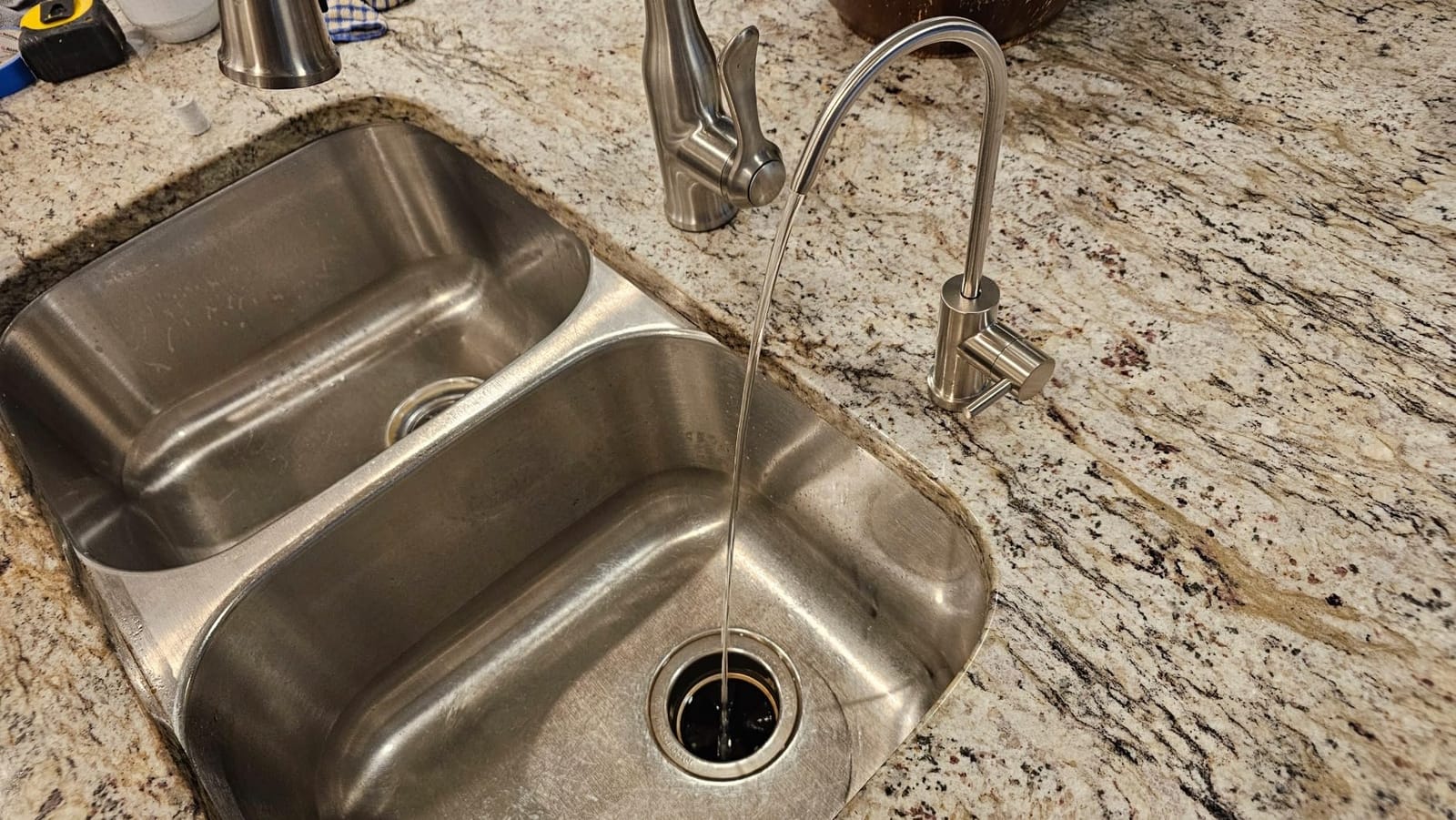 iSpring RO500AK Alkaline Reverse Osmosis System, NSF 58 Certified, 500 GPD | Under Sink Tankless RO Water Filter, Fill 8 oz in 10 s, 2:1 Low Drain Ratio, TDS PFAS Reduction, Auto Flush, Filter Reminder customer photo 1
