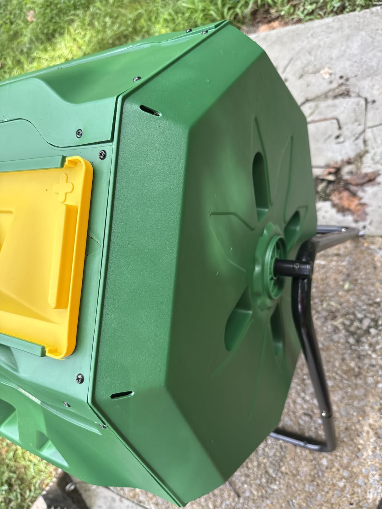 Compost Tumbler Bin Composter Dual Chamber 43 Gallon (Bundled with Pearson's Gardening Gloves) customer photo 1