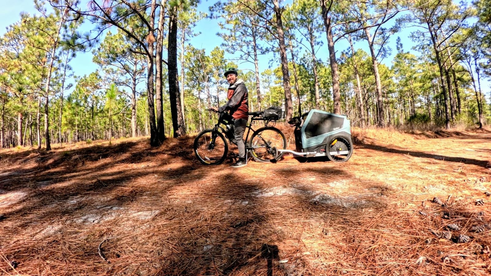 Burley Bark Ranger Pet Bike Trailer customer photo 2