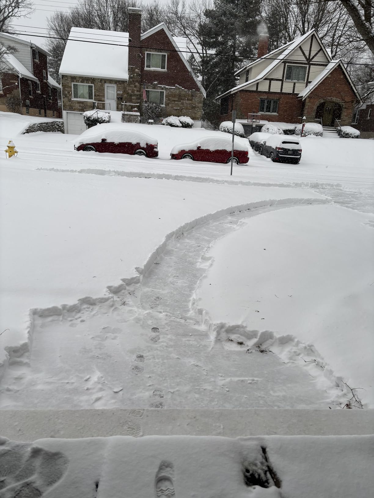 VOLTASK Cordless Snow Shovel, 24V | 13-Inch | 4-Ah Cordless Snow Blower, Battery Snow Blower with Directional Plate & Adjustable Front Handle (4-Ah Battery & Quick Charger Included) customer photo 2