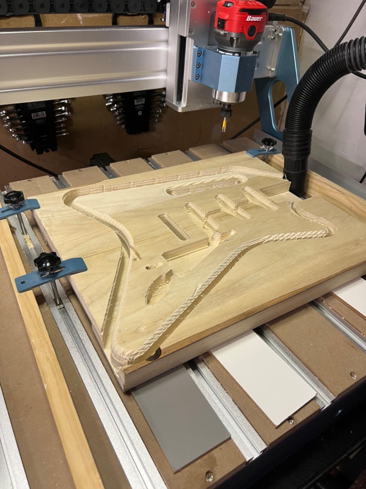 Genmitsu PROVerXL 6050 Plus CNC Router Machine for Big Projects | Hybrid Table, GRBL Control for Metal, Wood, Acrylic & MDF, 600 x 500 x 115mm Working Area customer photo 1