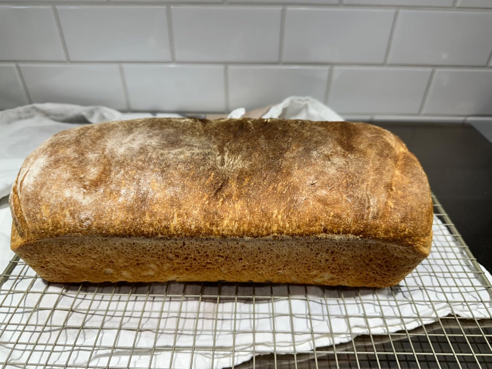 Panasonic Bread Machine, Automatic Bread Maker with 20 Presets and Advanced Temperature Sensor for Bread, Cake, and Pizza, Gluten Free Baking, Raisin Nut Dispenser - SD-R2550 customer photo 1