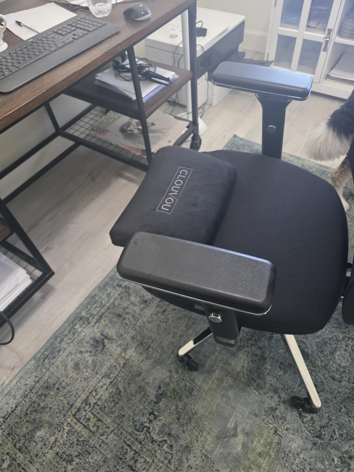 CleverSeat Ergonomic Office Chair Comfy [#1 in Tests] Swivel Chair | Ergonomic Chair with Breathable Mesh Back | Computer Chair with wheels | Home Office Desk Chair with 2D Headrest | For 330lbs customer photo 2