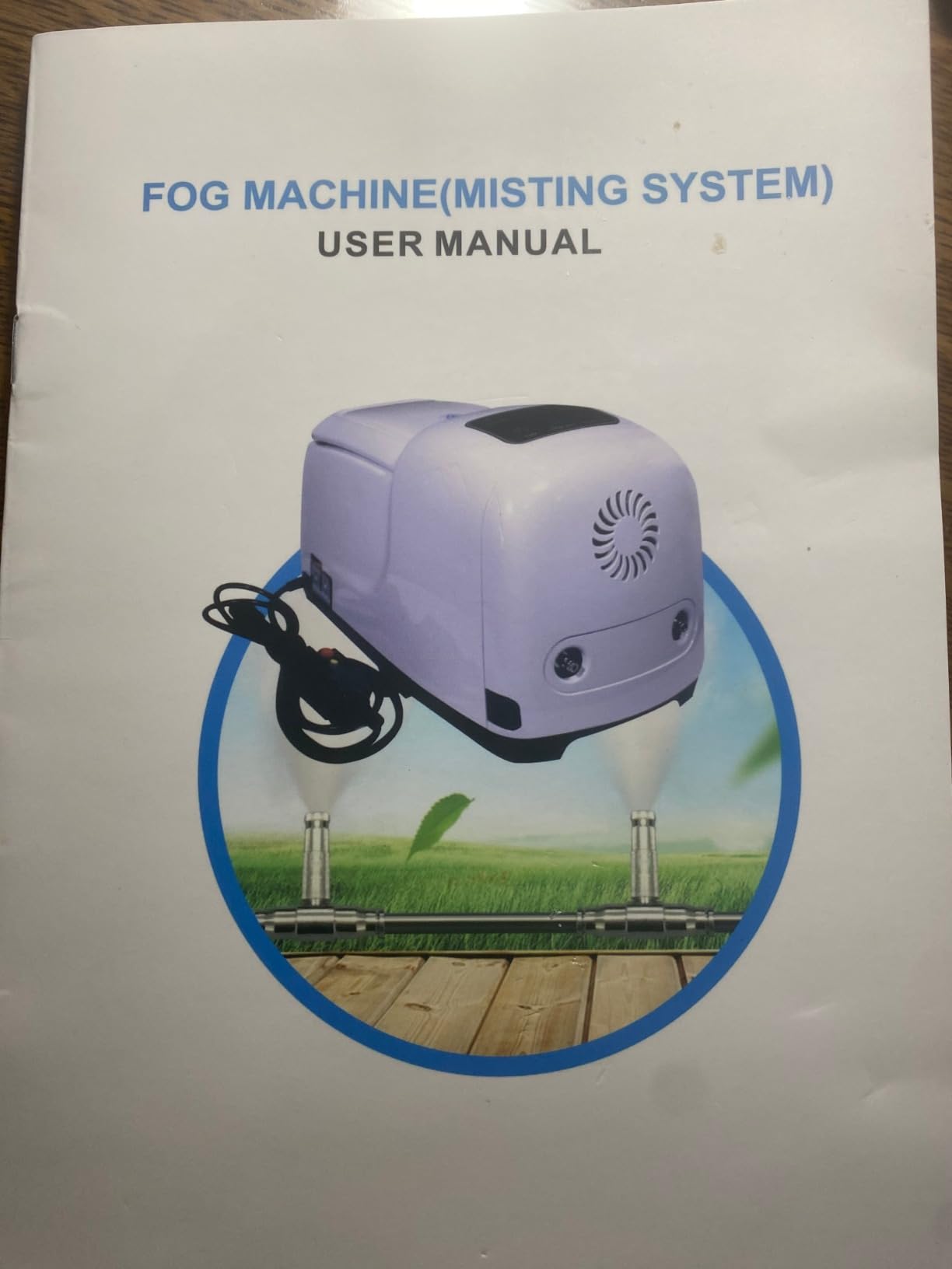 Patio Misters Pro - Ultra Fine Water Mister - Cooling Mist System for Midsize to Large Patio - High Pressure Misting Pump - Kit with Quiet Pump (1000 PSI) - DIY Installation customer photo 1