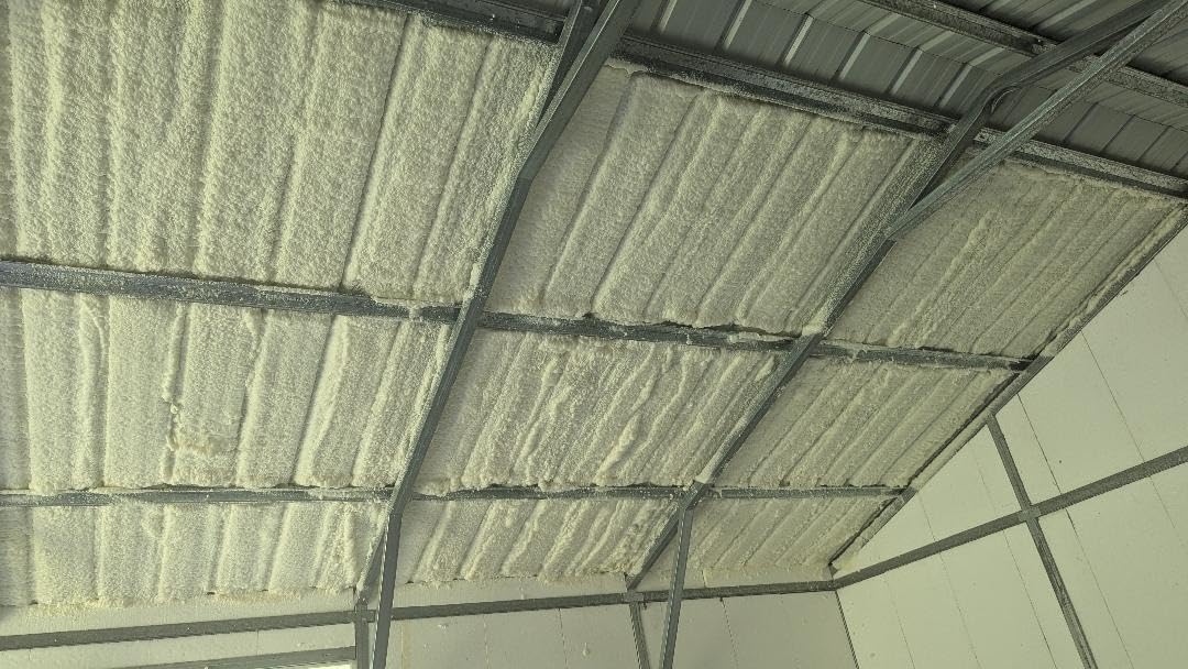 Sprayman Spraycoat Fire Rated Spray Foam Insulation Kit 480 Sq.Ft - High R-Value (11.32 / 2in) Closed Cell Heat & Noise Insulation for Wall & Attic - Gun, 2 Cleaners & Safety Gear - 27.1 oz, 24 Pack customer photo 1